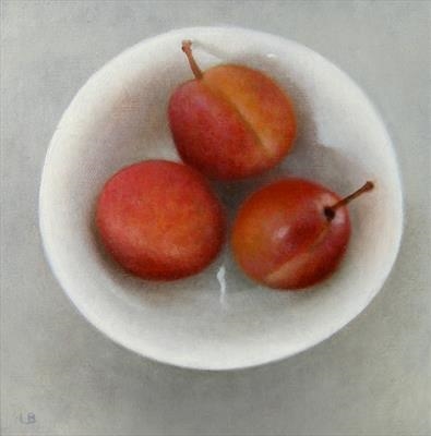 Plums in a Bowl