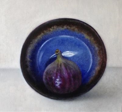 Fig in an Upturned Bowl
