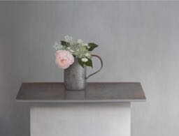 Rose and Hydrangea in a Quart Measure