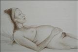 Angela by Linda Brill, Drawing, Pastel on Paper