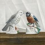Bird Life by Linda Brill, Painting, Oil on Board
