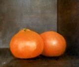 Clemantines by Linda Brill, Painting, Oil on Board