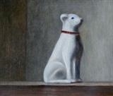 Good Boy by Linda Brill, Painting, Oil on Board