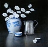 Honesty by Linda Brill, Painting, Oil on Board