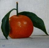 Orange by Linda Brill, Painting, Oil on Board