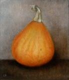 Squash by Linda Brill, Painting, Oil on Board